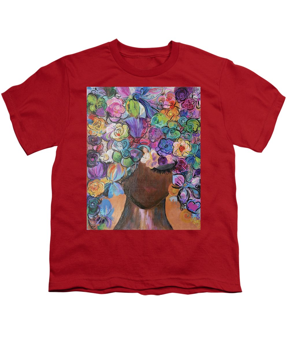 Free - Flower Head Collection - Youth T-Shirt