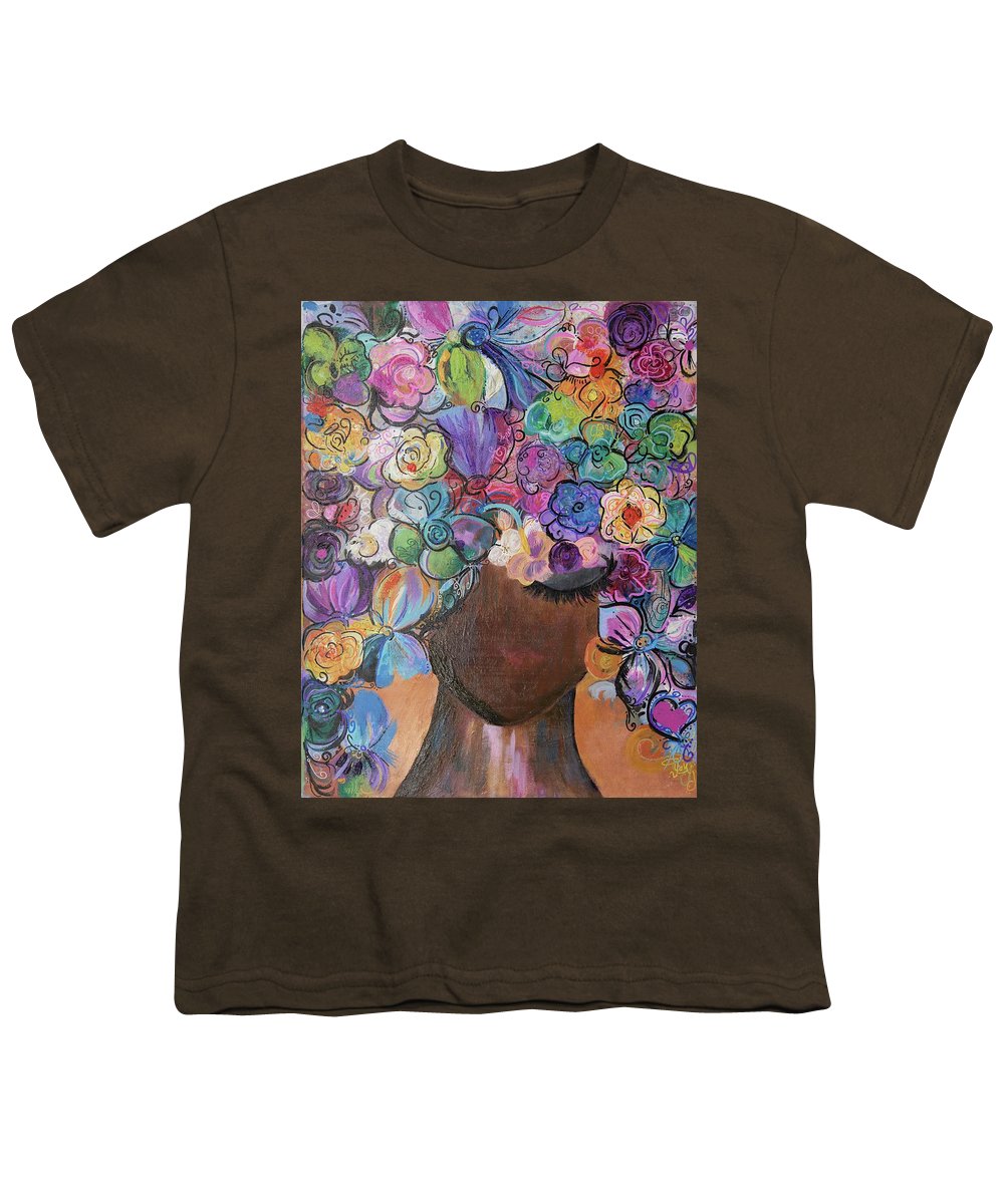 Free - Flower Head Collection - Youth T-Shirt