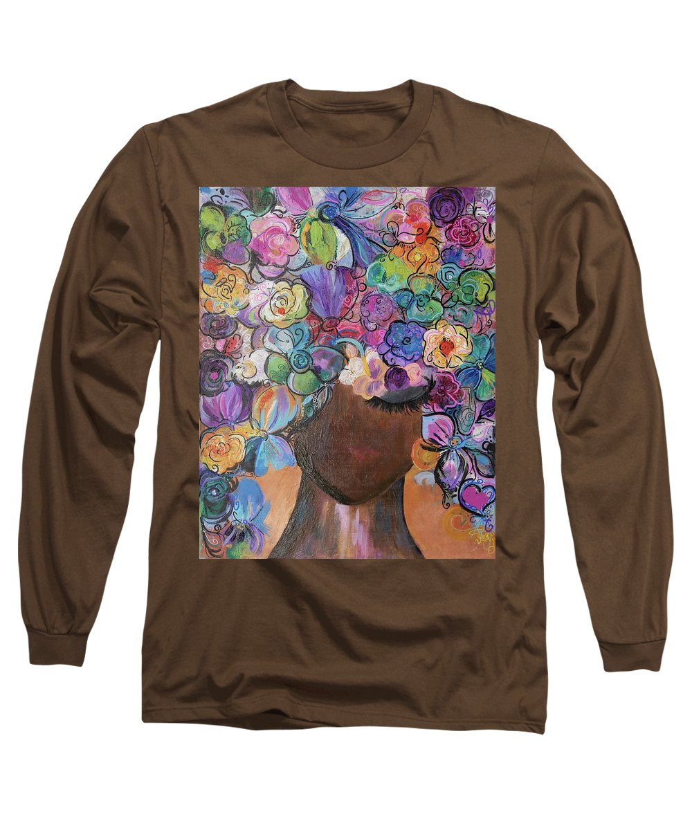 Free - Flower Head Collection - Long Sleeve T-Shirt