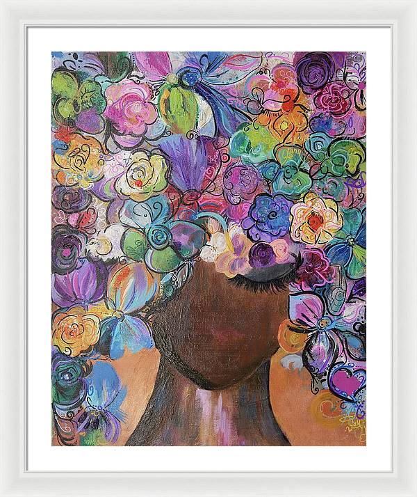 Free - Flower Head Collection - Framed Print