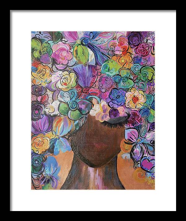 Free - Flower Head Collection - Framed Print