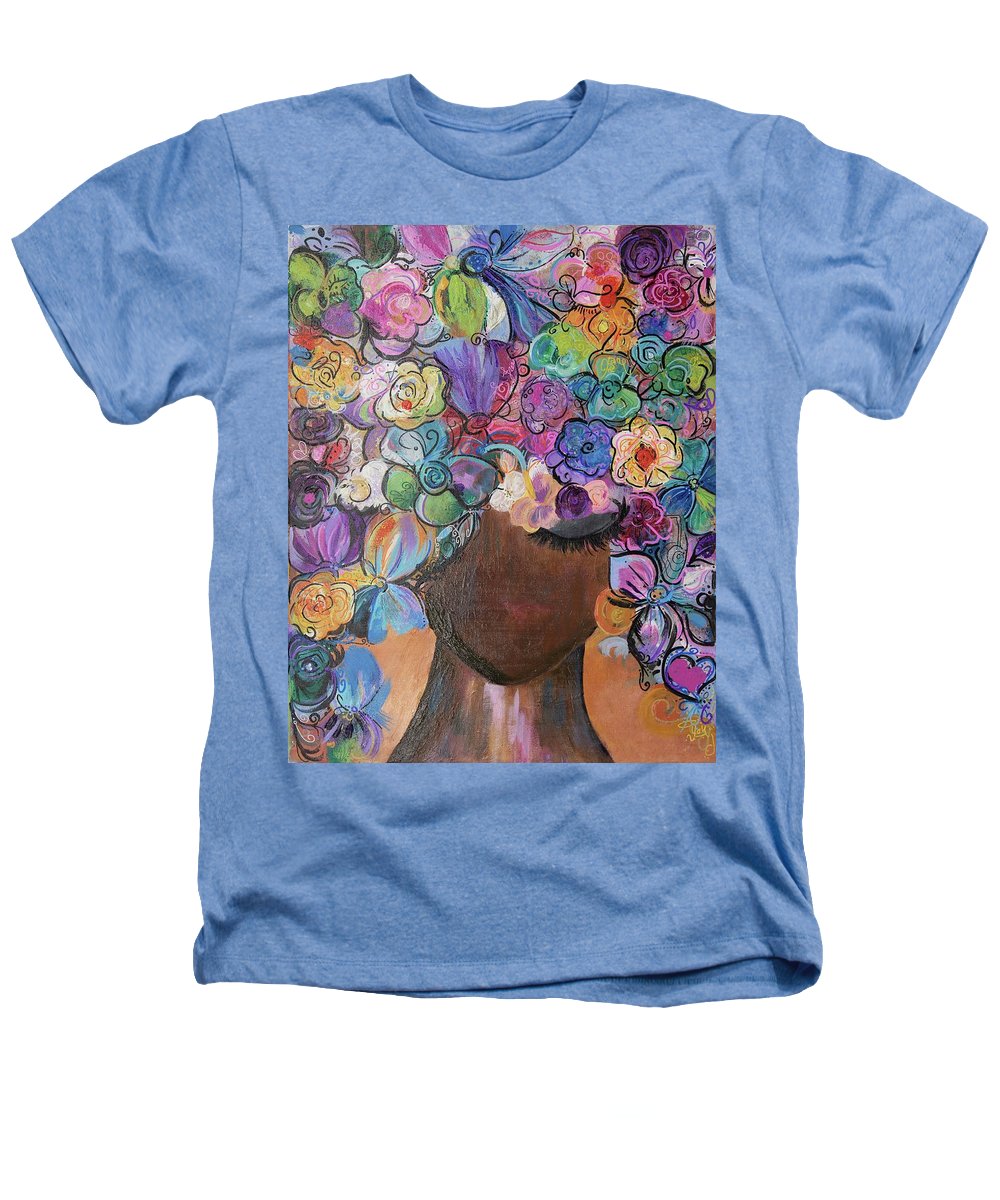 Free - Flower Head Collection - Heathers T-Shirt