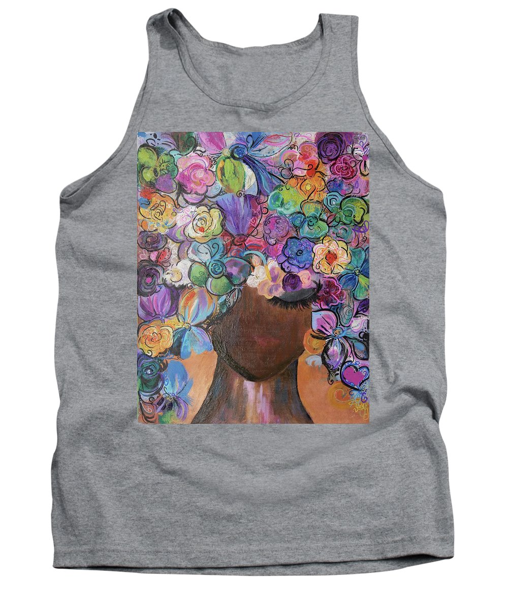 Free - Flower Head Collection - Tank Top