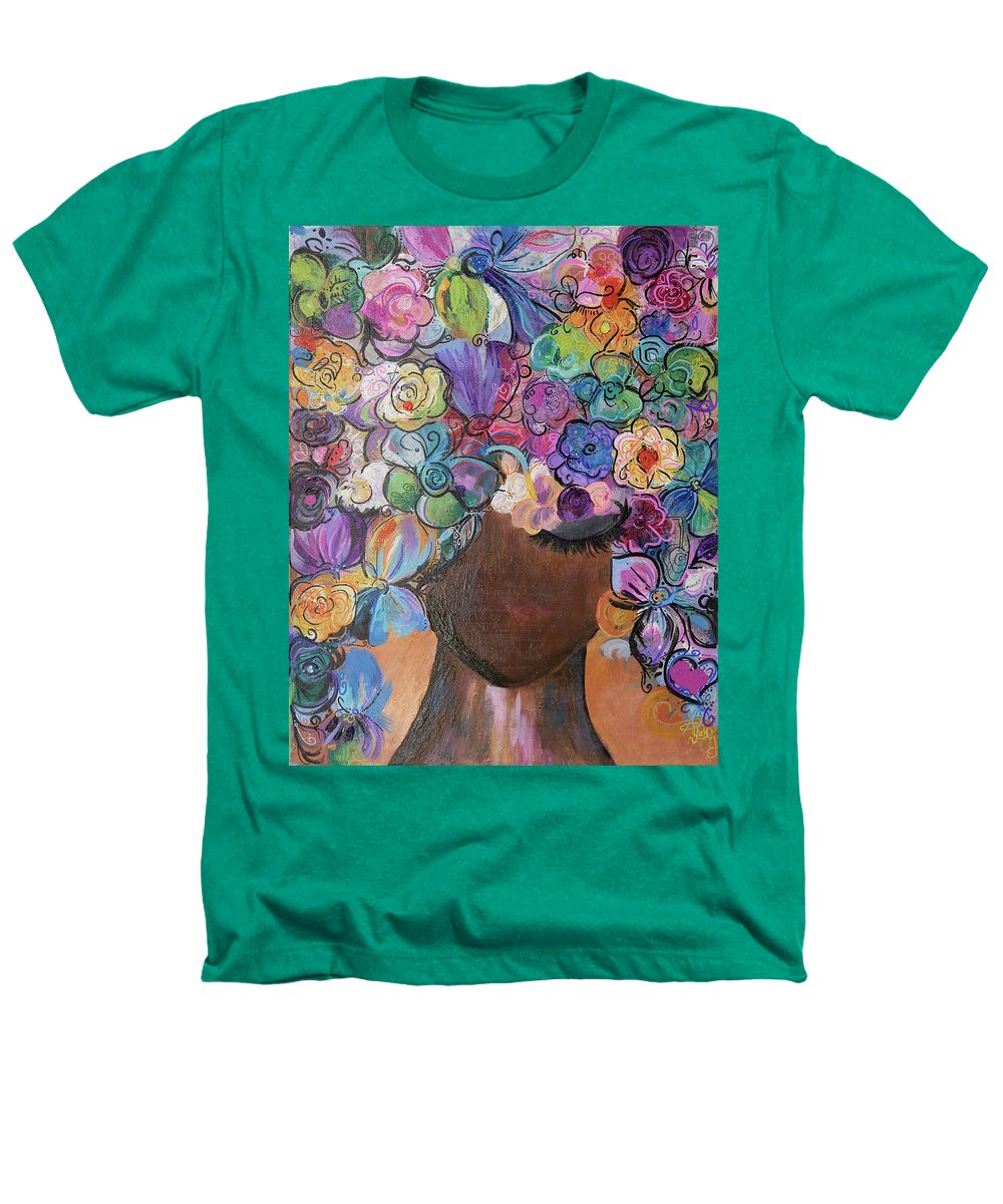 Free - Flower Head Collection - Heathers T-Shirt