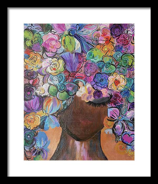 Free - Flower Head Collection - Framed Print