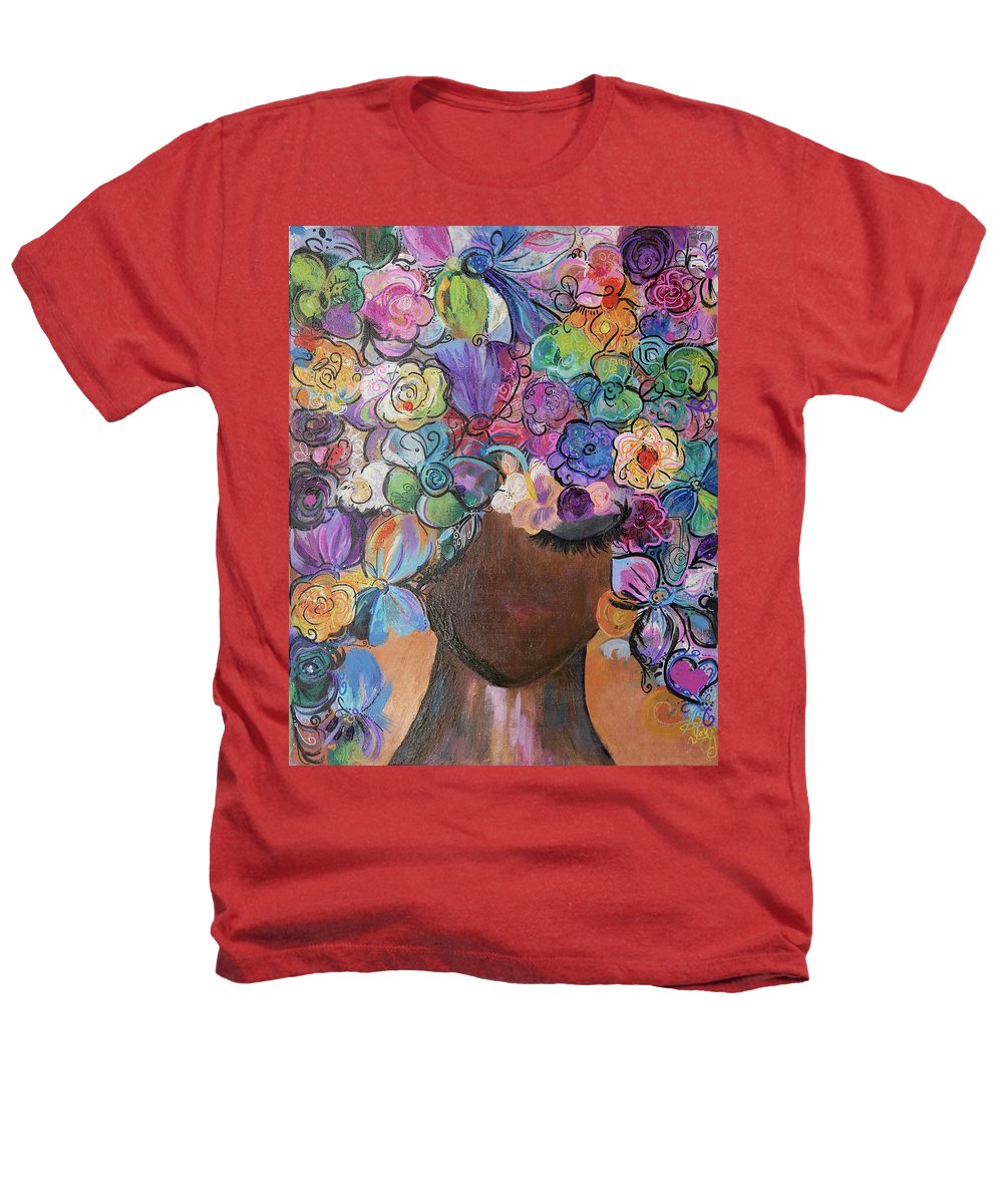 Free - Flower Head Collection - Heathers T-Shirt