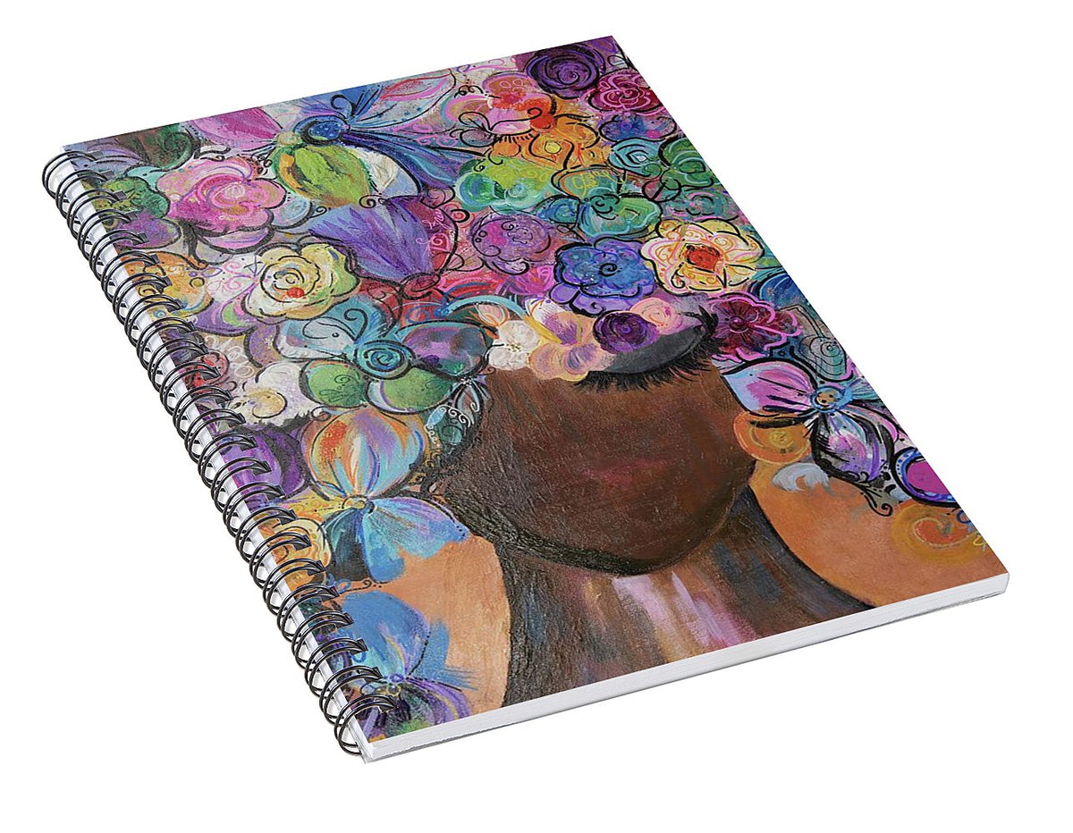 Free - Flower Head Collection - Spiral Notebook