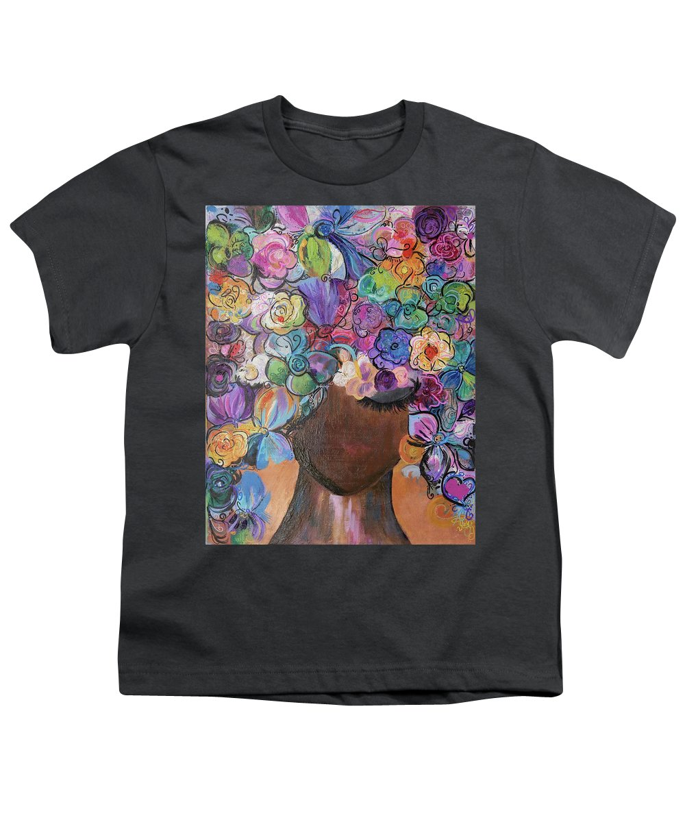 Free - Flower Head Collection - Youth T-Shirt