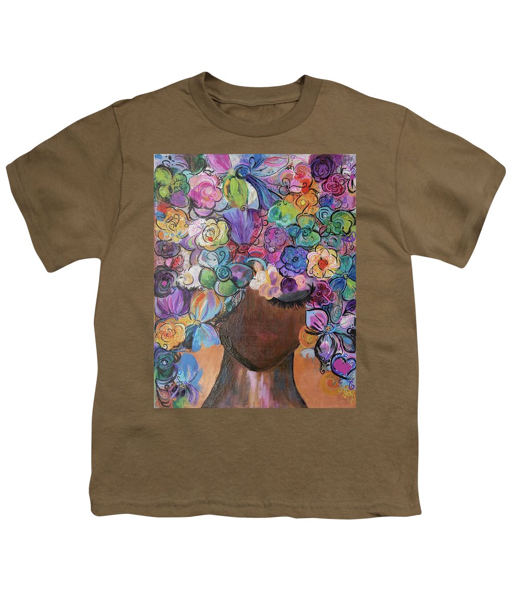 Free - Flower Head Collection - Youth T-Shirt