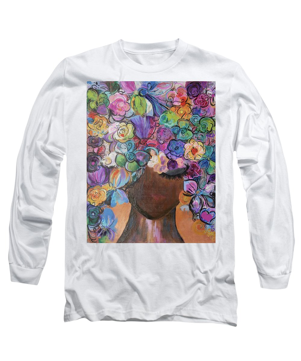 Free - Flower Head Collection - Long Sleeve T-Shirt