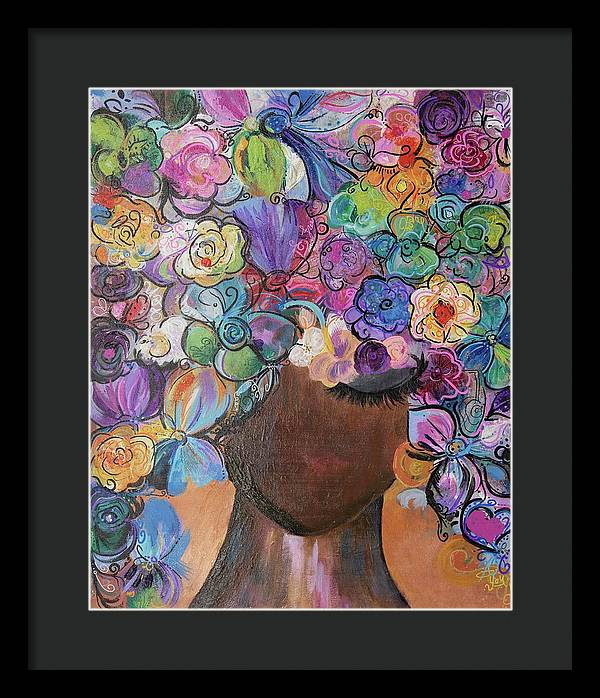 Free - Flower Head Collection - Framed Print