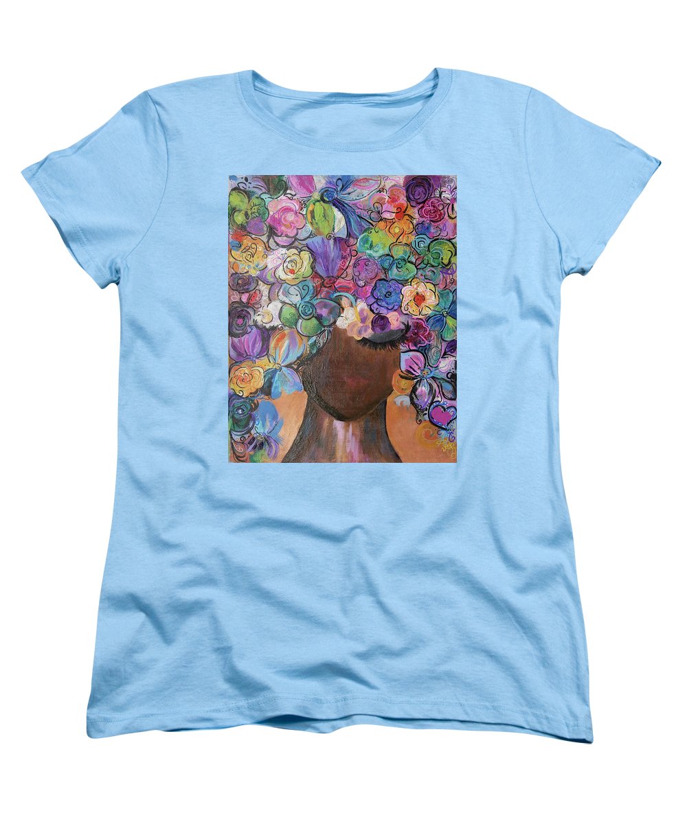 Free - Flower Head Collection - Women's T-Shirt (Standard Fit)