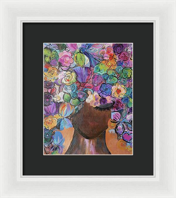 Free - Flower Head Collection - Framed Print