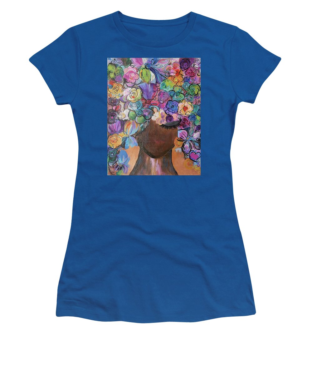 Free - Flower Head Collection - Women's T-Shirt