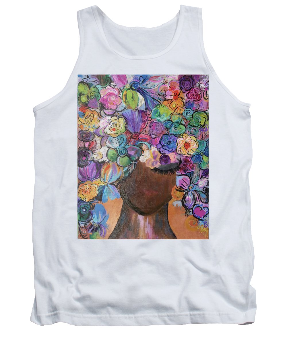 Free - Flower Head Collection - Tank Top