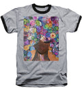 Free - Flower Head Collection - Baseball T-Shirt
