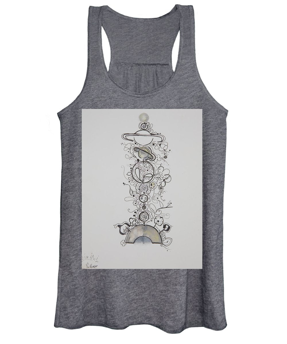 Galaxy - Zentangle Collection - Women's Tank Top