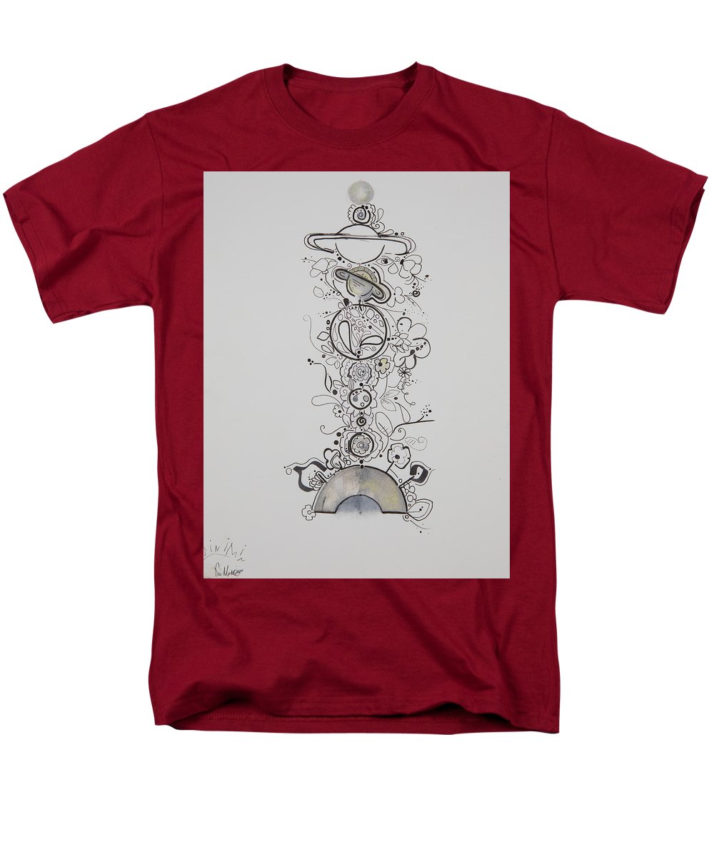 Galaxy - Zentangle Collection - Men's T-Shirt  (Regular Fit)