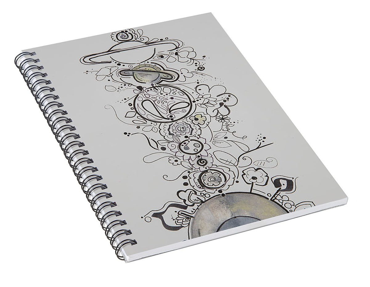 Galaxy - Zentangle Collection - Spiral Notebook