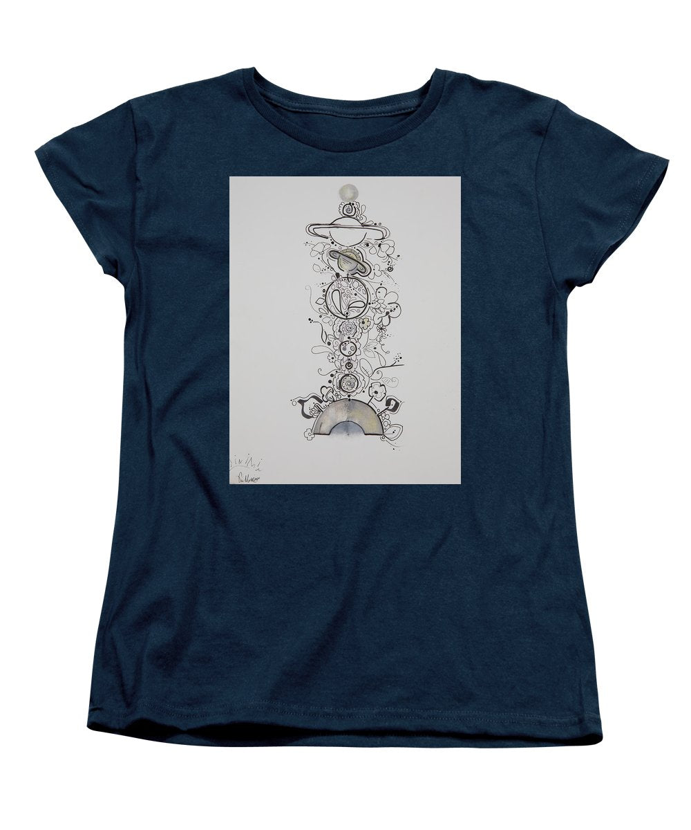 Galaxy - Zentangle Collection - Women's T-Shirt (Standard Fit)