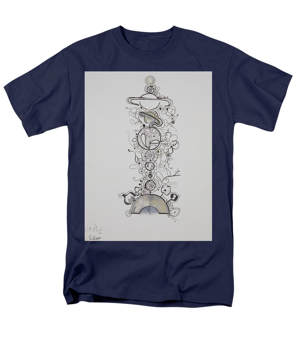 Galaxy - Zentangle Collection - Men's T-Shirt  (Regular Fit)