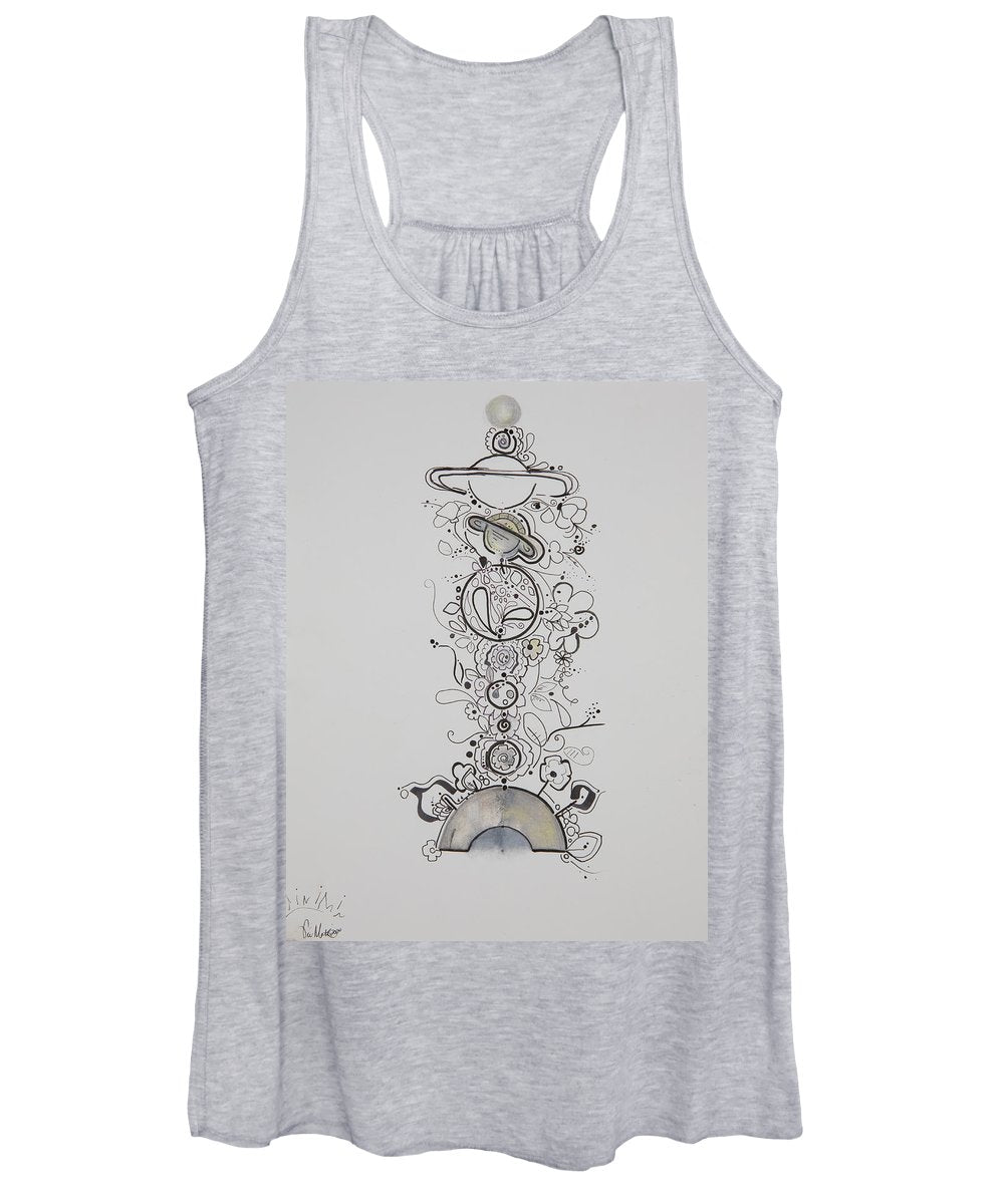 Galaxy - Zentangle Collection - Women's Tank Top