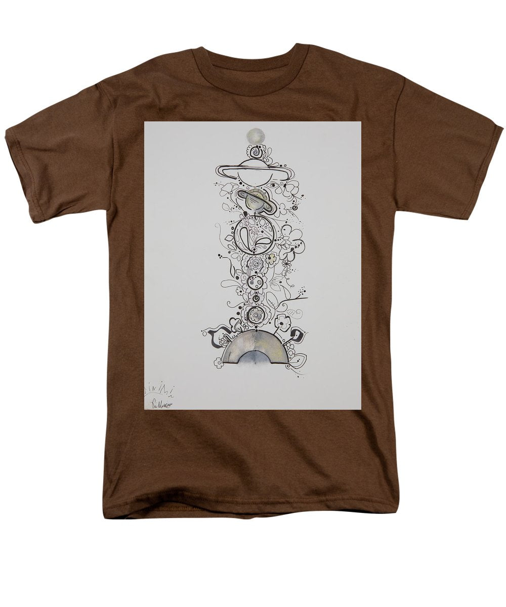 Galaxy - Zentangle Collection - Men's T-Shirt  (Regular Fit)