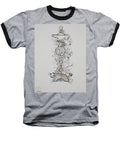 Galaxy - Zentangle Collection - Baseball T-Shirt