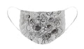 Gardens - Zentangle Collection - Face Mask