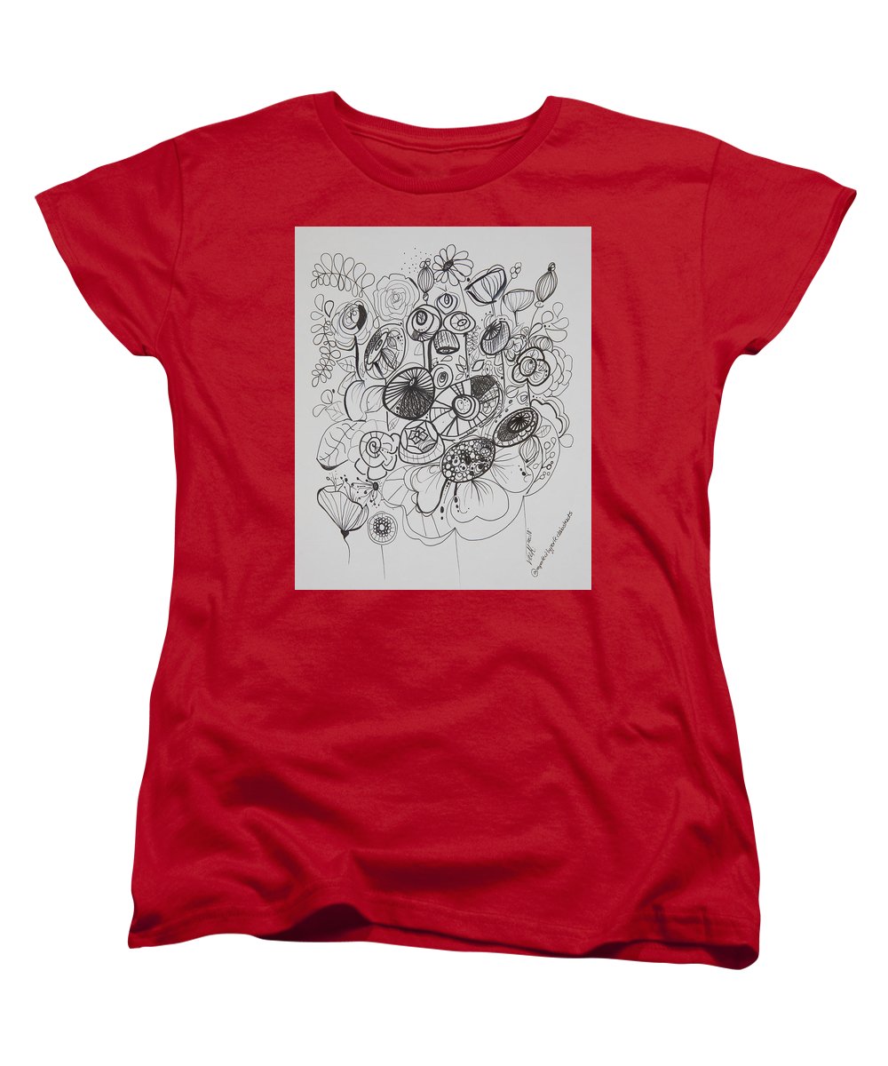 Gardens - Zentangle Collection - Women's T-Shirt (Standard Fit)