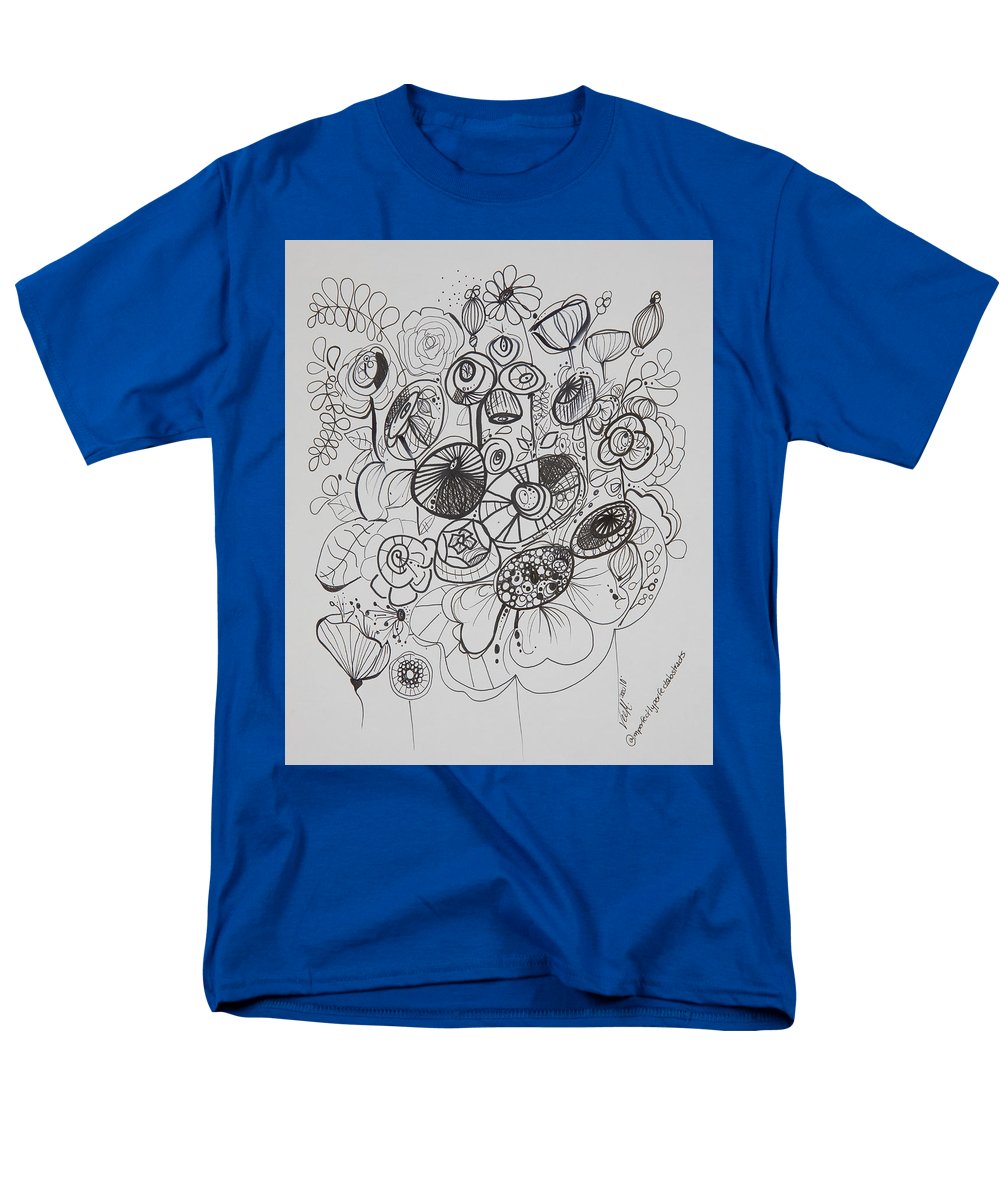 Gardens - Zentangle Collection - Men's T-Shirt  (Regular Fit)