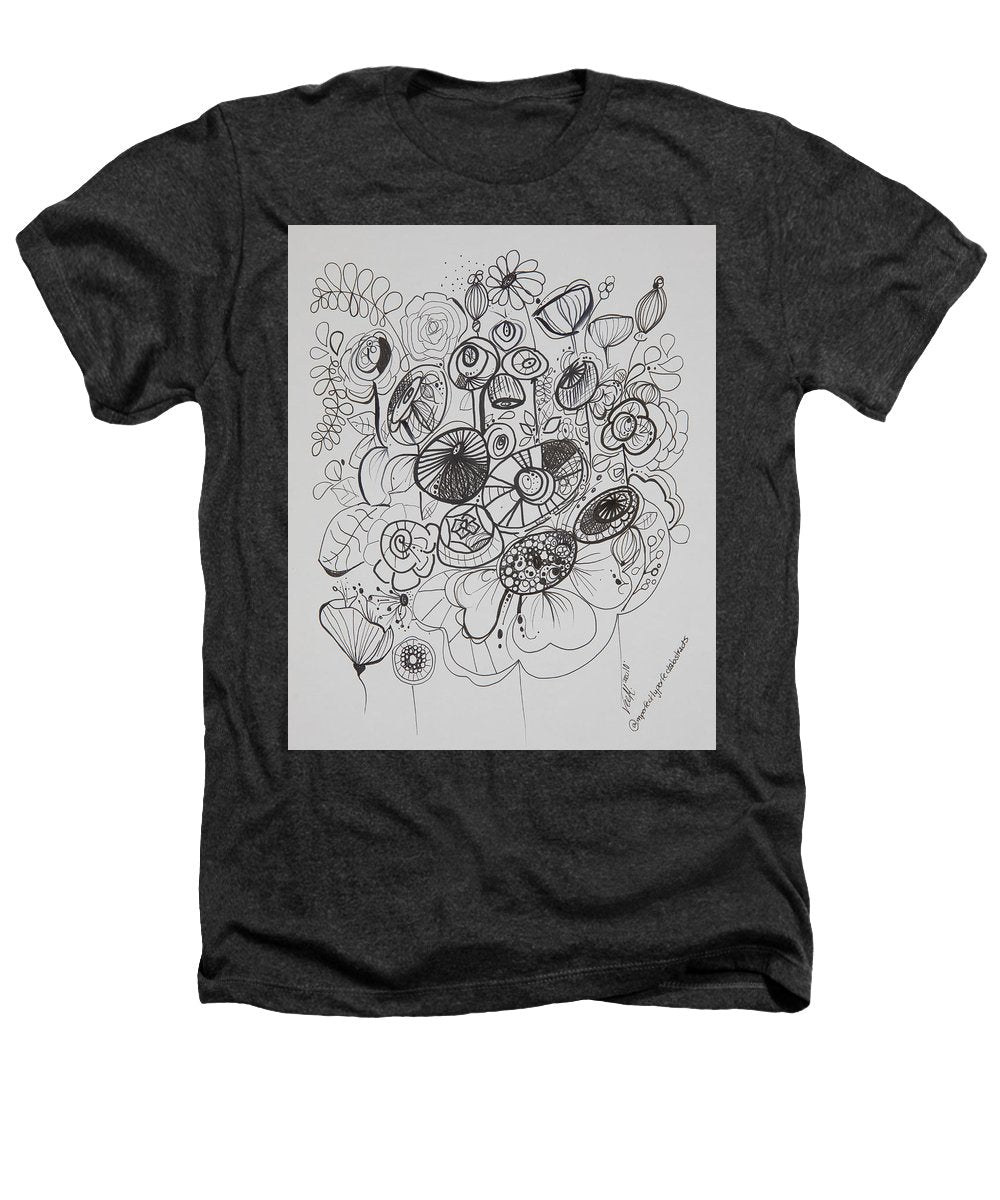 Gardens - Zentangle Collection - Heathers T-Shirt