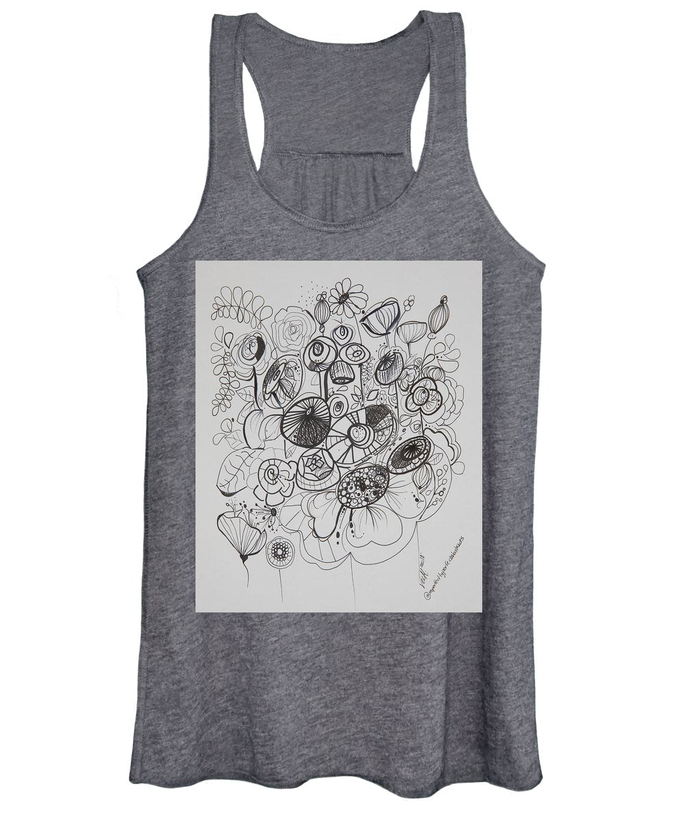 Gardens - Zentangle Collection - Women's Tank Top