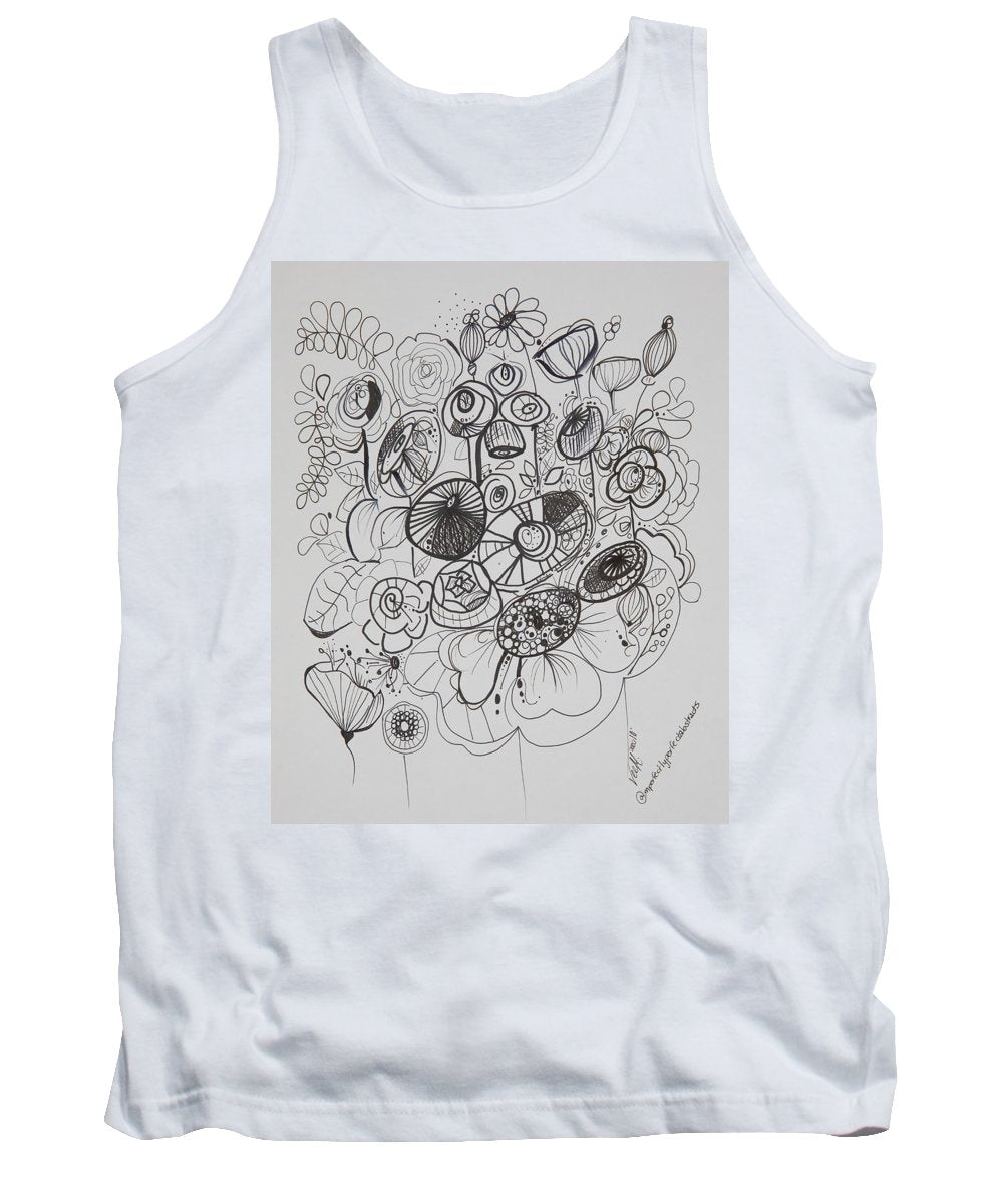 Gardens - Zentangle Collection - Tank Top