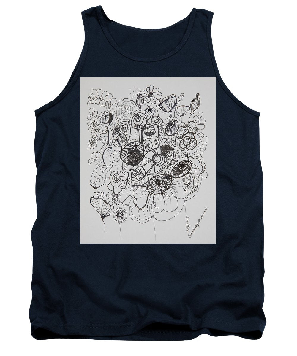 Gardens - Zentangle Collection - Tank Top