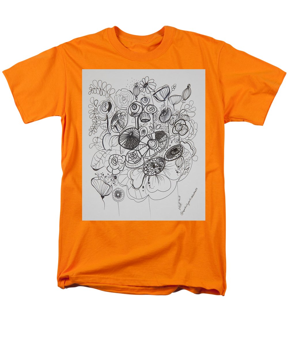 Gardens - Zentangle Collection - Men's T-Shirt  (Regular Fit)