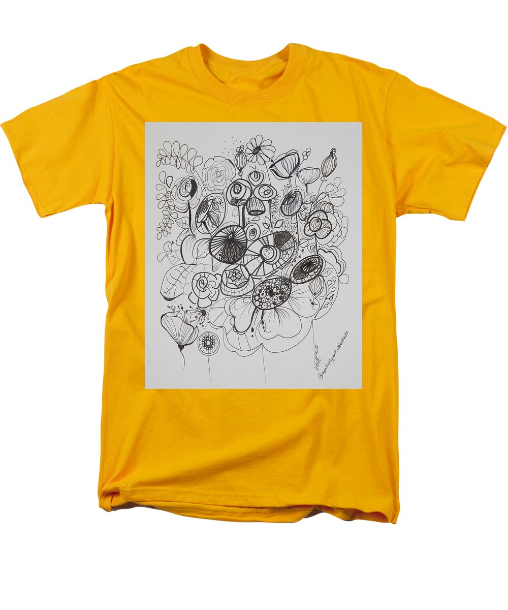 Gardens - Zentangle Collection - Men's T-Shirt  (Regular Fit)