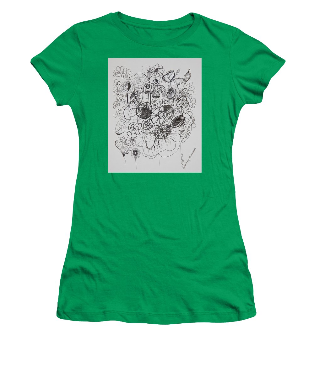 Gardens - Zentangle Collection - Women's T-Shirt