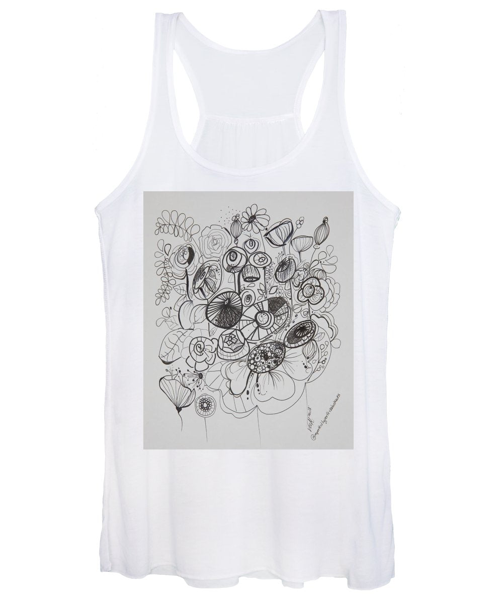 Gardens - Zentangle Collection - Women's Tank Top