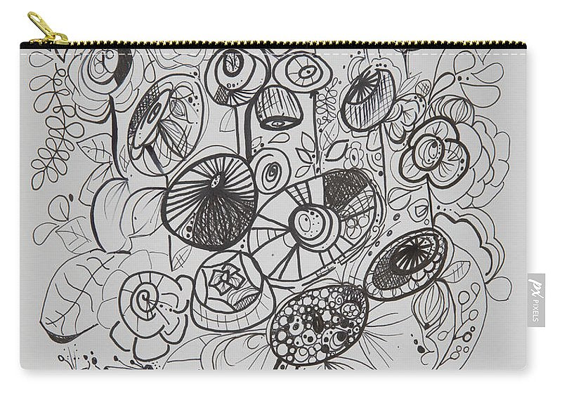 Gardens - Zentangle Collection - Carry-All Pouch