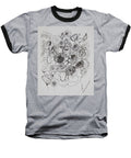 Gardens - Zentangle Collection - Baseball T-Shirt