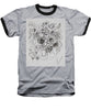 Gardens - Zentangle Collection - Baseball T-Shirt