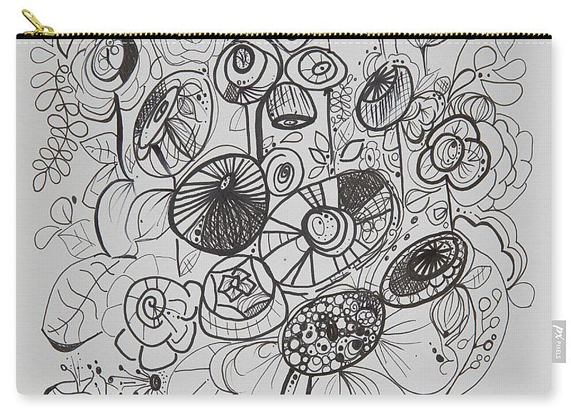 Gardens - Zentangle Collection - Carry-All Pouch