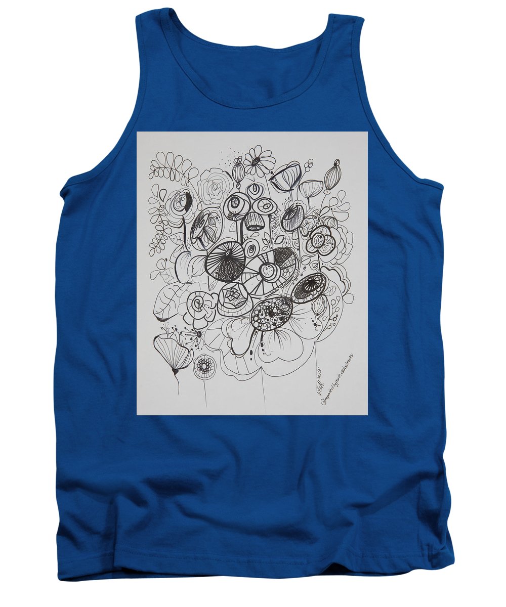 Gardens - Zentangle Collection - Tank Top