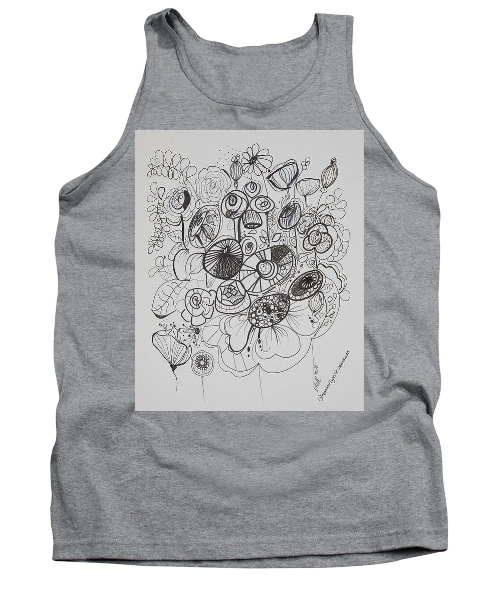 Gardens - Zentangle Collection - Tank Top