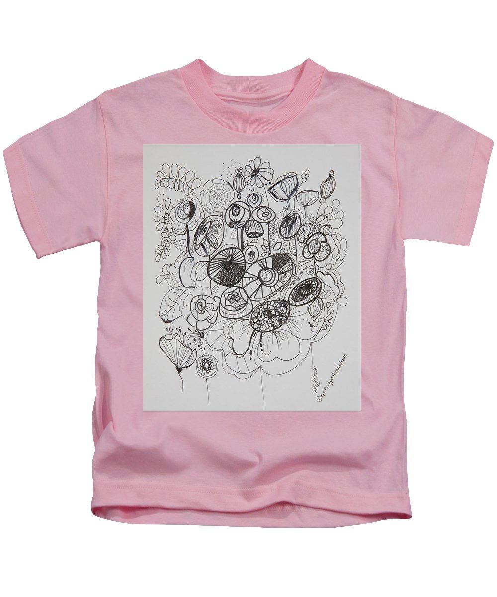 Gardens - Zentangle Collection - Kids T-Shirt