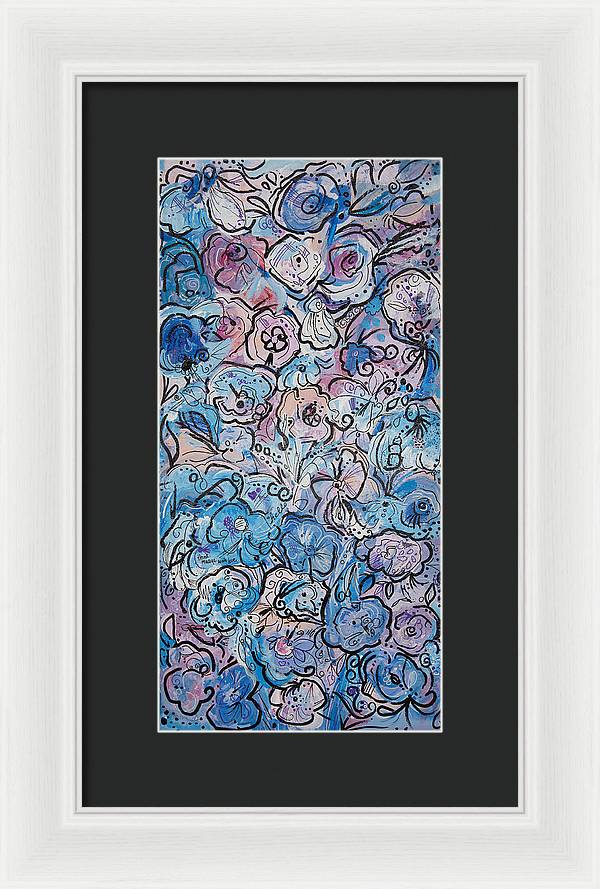 Graffiti Bloom - Blooming Collection - Framed Print