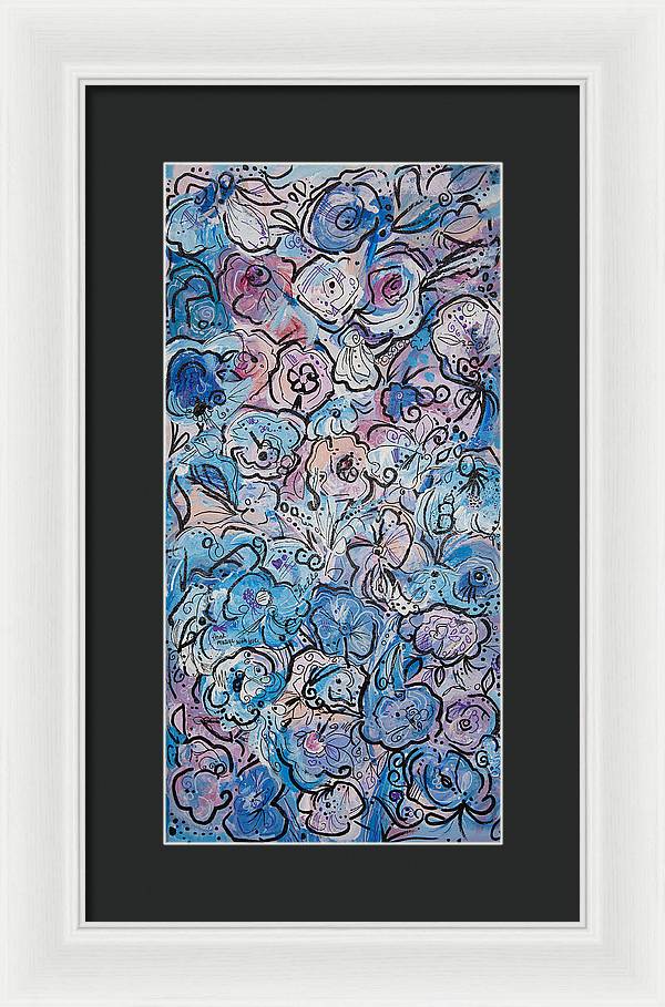 Graffiti Bloom - Blooming Collection - Framed Print