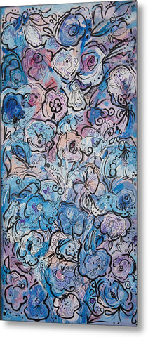 Graffiti Bloom - Blooming Collection - Metal Print