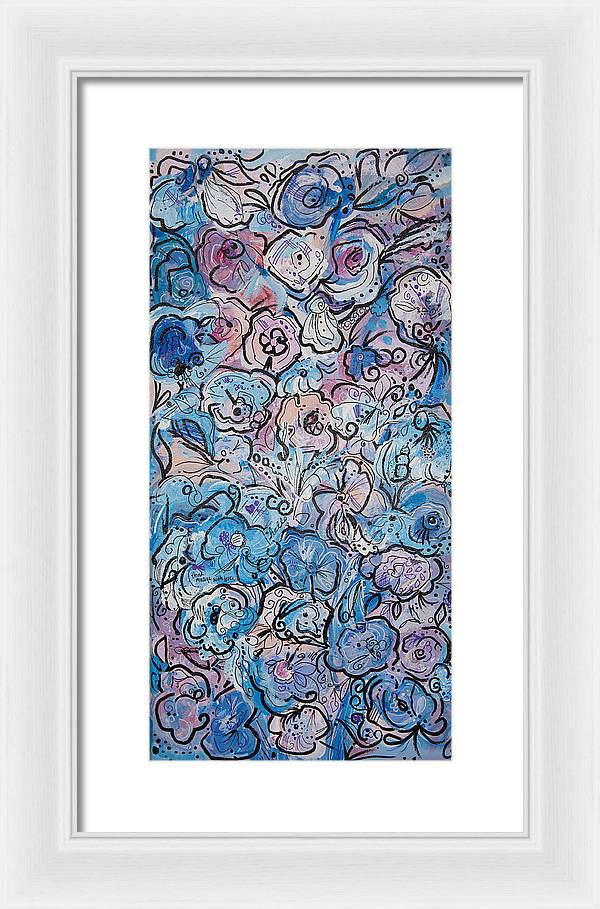 Graffiti Bloom - Blooming Collection - Framed Print